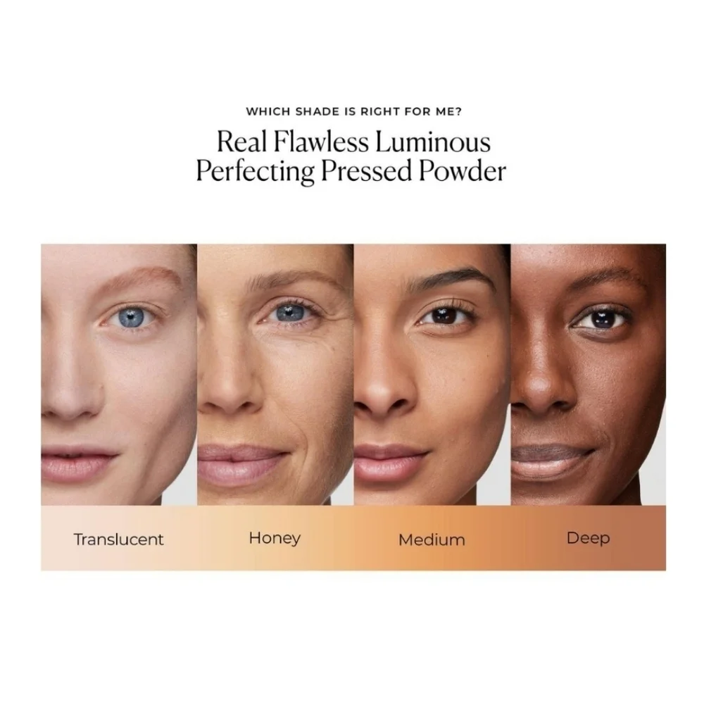 CLEARANCE! Laura Mercier Real Flawless Luminous Pressed Powder: Translucent, NIB